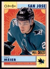2022-23 UD O-Pee-Chee OPC Retro All-Stars #537 Timo Meier - San Jose Sharks