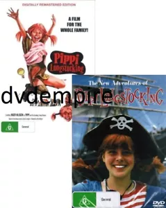 Original & The New Adventures of Pippi Longstocking DVD 2 disc set New Region 4 - Picture 1 of 1