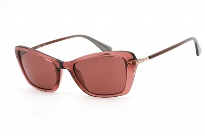 Nuevas gafas de sol Guess GU7654 69S modificadas ojo de gato brillantes burdeos auténticas Foto 1 de 3