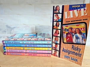 Live From Brentwood High by Judy Baer 6 Book Lot - Series 1-6 Paperbacks - Picture 1 of 12