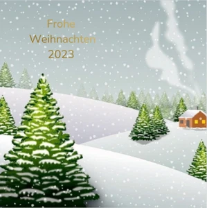 Weihnachten, Weihnachtsgrußkarte, personalisierte Weihnachtskarte, Einladung zur - Bild 1 von 4