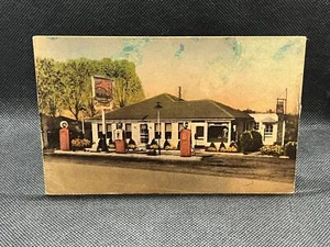 SIGNO Y BOMBAS EVERGREEN INN ON U. S. 1 BETWEEN WEST GROVE AND OXFORD, PA MOBILGAS - Imagen 1 de 2