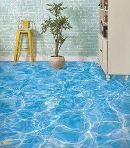 3D Clear Water G5390 Floor WallPaper Murals Wall Print Decal AJ Coco 2024 - Picture 1 of 5