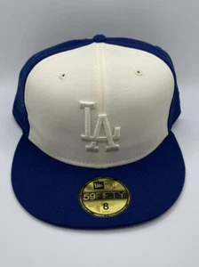 New Era 59Fifty MLB Los Angeles Dodgers Tonal 2-Tone Blue/Cream Fitted Size 8 - Bild 1 von 4