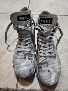 NOBULL Men's Grey and Green TrainersMens 6.5 - Picture 1 of 6