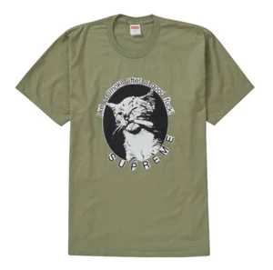 #6 New Supreme SS23 Smoke Tee Light Olive Medium - Picture 1 of 3