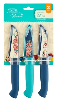 PIONEER WOMAN Pioneer Women Keepsake Floral 3pc Paring Knife Set