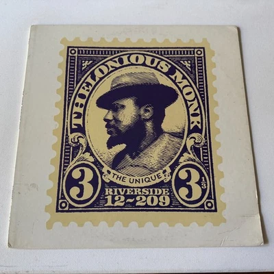 Thelonious Monk The Unique LP Riverside 12-209 DG mono Foto 1 de 3