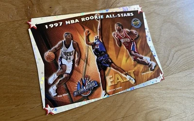 1996-97 Upper Deck NBA Rookie All Stars Iverson Kobe Bryant Marbury /5000 Mamba - Image 1 of 4