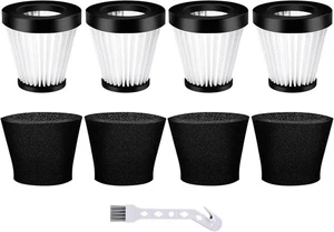 Paquete de 4 filtros de repuesto Leadaybetter para Dirt Devil Scorpion portátil... - Imagen 1 de 8