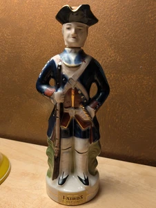 Vintage Laird's Apple Jack Minuteman Patriot Liquor Decanter Bottle 10.5” Empty - Picture 1 of 19