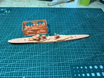 Impresión 3D 1/700 Luigi Cadorna-class Light Cruisers‌.Kit Modelo Foto 1 de 4