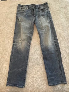 AMERICAN EAGLE Jeans Men's 33x30 Blue Athletic Fit Airflex Slim Straight - Picture 1 of 7