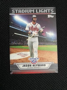 2011 Jason Hayward Topps Stadium lights opening dayπ₯ππ₯ - Picture 1 of 2