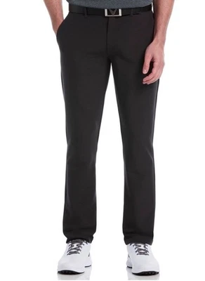 Pantalones de golf Callaway Opti-Dri Performance Caviar negros para hombre talla 36 X 32 NUEVO Foto 1 de 4