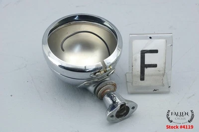 Harley Softail Heritage Classic 2011 luz antiniebla delantera carcasa cromo #4118 Foto 1 de 4