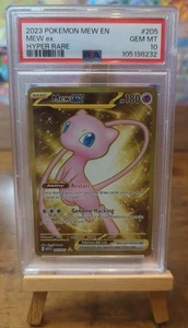 Mew ex #205/165 – Scarlet & Violet 151 – Hyper Rare (Non-Metal Version) – PSA 10 - Picture 1 of 1