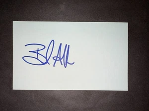 Tarjeta de índice firmada 3x5 Brandon Allen, D-BACKS (debut 2009) (HS) - Imagen 1 de 1