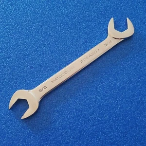 MATCO DOUBLE OPEN END 5/8" ANGLE WRENCH PART# WOEA20 MADE IN USA FREE SHIPPING - Picture 1 of 6