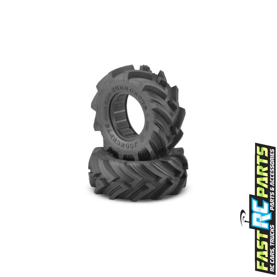 JConcepts Fling King Green Compound Tires (2) for SCT 3.0x2.2 Wheel JCO3151-02 - Image 1 of 1