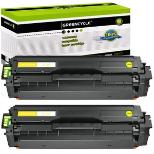 2PK CLT-Y504S Y504S Toner Fits For Samsung CLP-415N CLP-470 CLP-470N CLP-475NW - Picture 1 of 24