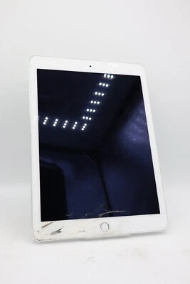 Apple iPad Air 2 64GB WLAN A1566 Weiß Displayschaden #5079 - Bild 1 von 4