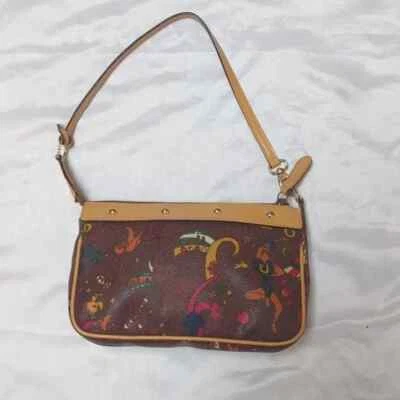 Mini Bolso de Hombro Piero Guidi Circo Mágico Hecho en Italia Cartera Caprichoso Kitsch Boho Foto 1 de 4