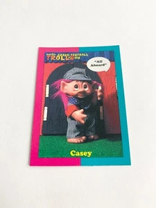 Casey 1992 Norfin Trolls Serie 1 Collect-A-Card # 9 - Bild 1 von 2