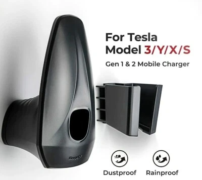 Soporte de cargador EV con soporte de caja de carga para modelos EV S/X/3/Y montaje en pared Foto 1 de 3