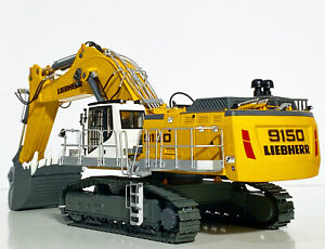Liebherr R9150 excavator(yellow)WSI truck models 64-2008,1:50 scale,2023 version