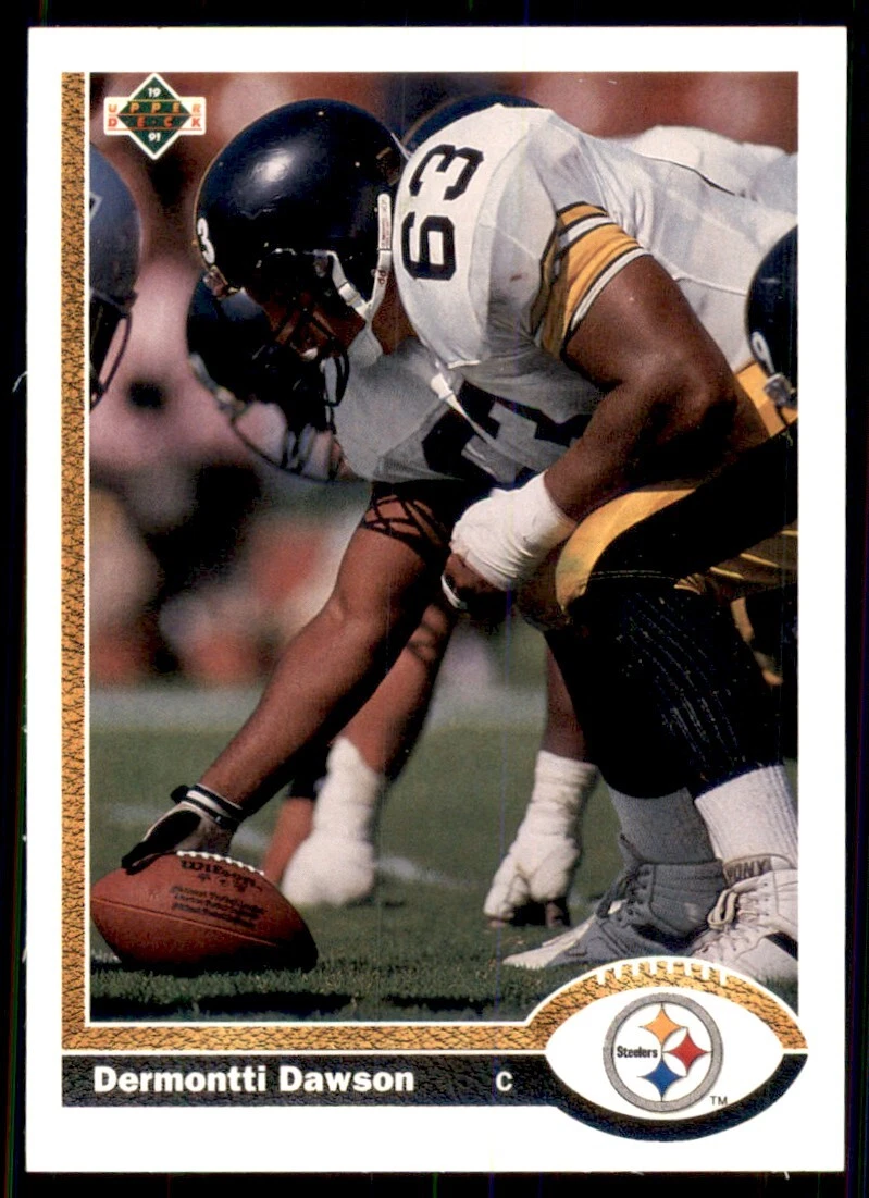 1991 Upper Deck Dermontti Dawson Pittsburgh Steelers #328