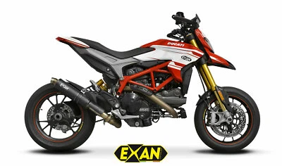 Ducati Hyperstrada 939 2017-18 Exan Silenziatore X-GP Carbonio/Titanio/Black Foto 1 de 4
