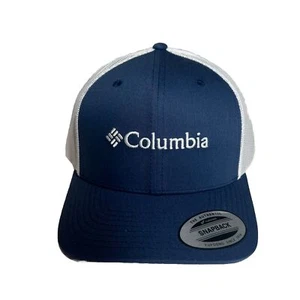 Columbia Spring Grove Adjustable Snapback Hat Men's Blue Navy One Size New - Picture 1 of 11