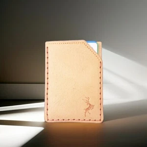 Leather card holder - Picture 1 of 15