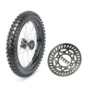 17 inch Front 70/100-17 Wheel Tyre Rim Rotor 1.6x17 for Dirt pit Bike 125CC 70cc - Picture 1 of 12