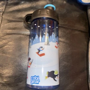 Cool Gear Penguin In Snow 16oz Spill proof BPA Free FREE SHIPPING!!! - Picture 1 of 3