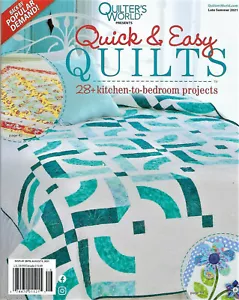 Quilters World Magazine schnell & einfach 28 Projekte Juli 2021 Neu - Bild 1 von 1