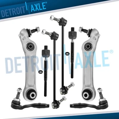Kit de suspensión de brazos de control delanteros inferiores traseros tracción trasera para BMW 528i 535d 535i 550i Foto 1 de 4