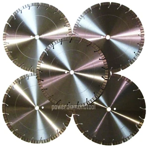 Hoja de sierra de diamante turbo 5PK-14" bloque de ladrillo de concreto mármol 16MM-MEJOR - Imagen 1 de 1