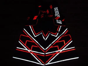 Heatwave phat pants rave gear reflective dance wear hardstyle reflector trousers - Picture 1 of 1