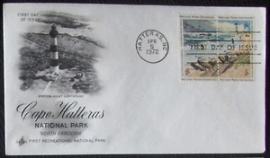 US FDC SC #1448-51 CAPE HATTERAS by ArtCraft 1972. - Picture 1 of 1