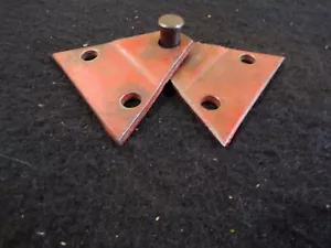 Massey Ferguson MF3650 Rotary Tiller Lift Bar Plates 050 951 M1 Garden Tractor - Picture 1 of 4