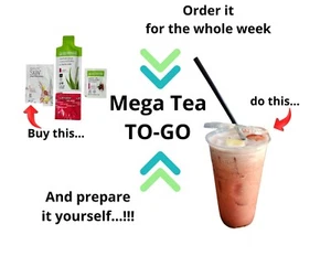 Herbal Tea - Mega Tea TO-GO (Set of 5) for a Whole Week - Picture 1 of 7