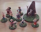 Asterix Villager Figures by Metal Magic inc Impedimenta and Shrine/Muster Stone.