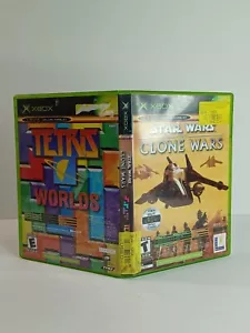 Star Wars: The Clone Wars/Tetris Worlds (Microsoft Xbox, 2003) - Picture 1 of 5