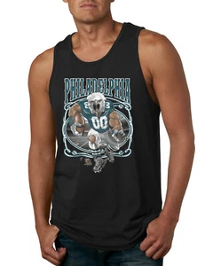 Camiseta sin mangas gráfica Philadelphia Fan PHI Fantasy Football Philly Eagles para hombre - Imagen 1 de 4