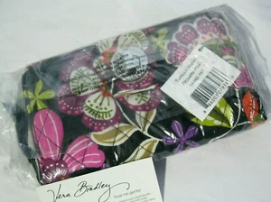 Vera Bradley PIROUETTE PINK TURN LOCK WALLET for PURSE Tote BACKPACK Bag  NWT - Picture 1 of 12