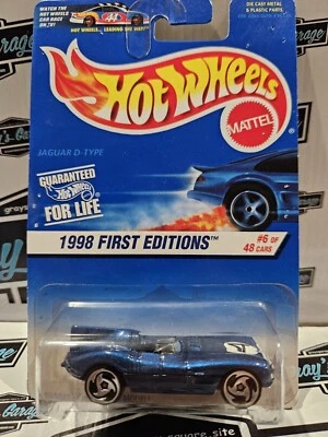 1/64 Hot Wheels Jaguar D-Type 1998 First Editions Hotwheels - Image 1 of 4