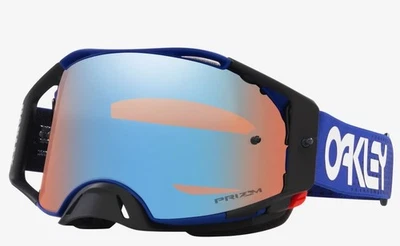 GAFAS OAKLEY AIRBRAKE MX MOTO AZUL ZAFIRO LENTE AZUL OO7046-D3 Foto 1 de 3