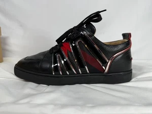 Sneakers Christian Louboutin Vida Viva - taglia 42 US 9 nere SPB-TS 351343 - Foto 1 di 17
